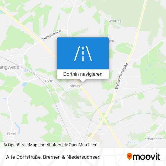 Alte Dorfstraße Karte
