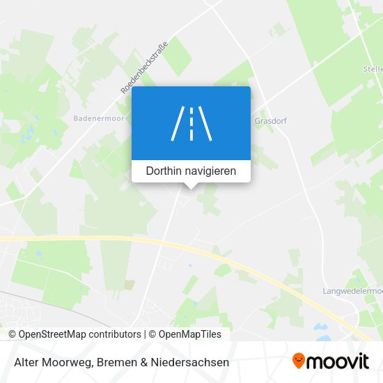 Alter Moorweg Karte