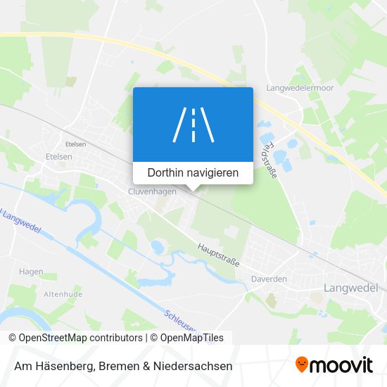 Am Häsenberg Karte