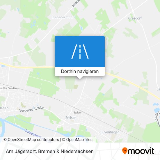 Am Jägersort Karte