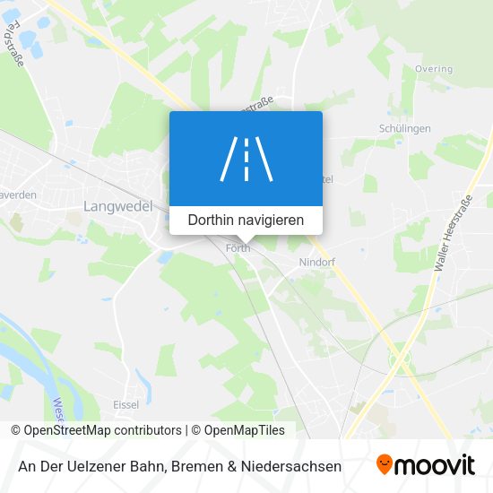 An Der Uelzener Bahn Karte
