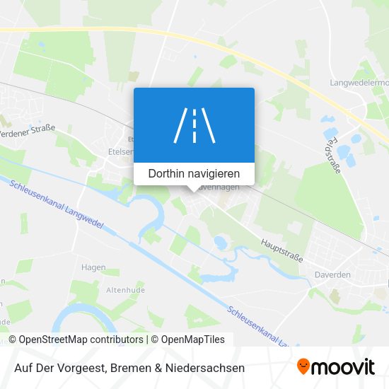 Auf Der Vorgeest Karte