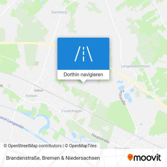 Brandenstraße Karte