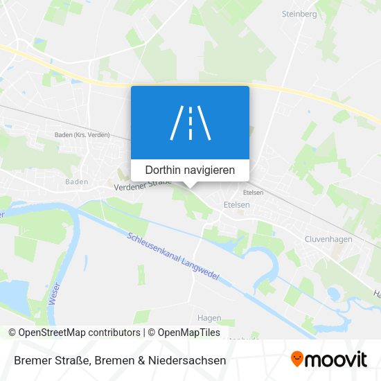 Bremer Straße Karte