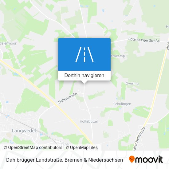 Dahlbrügger Landstraße Karte