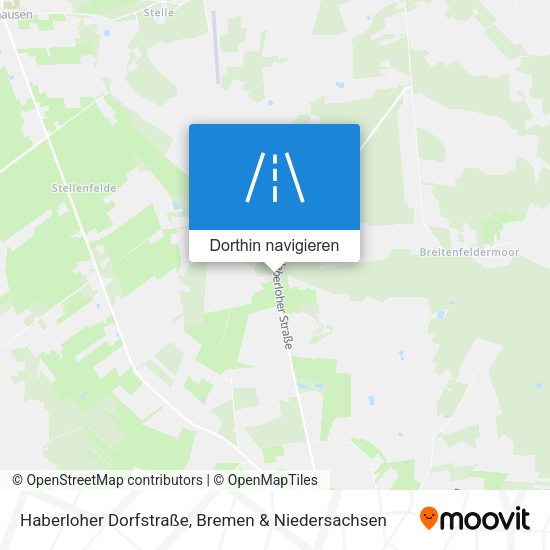 Haberloher Dorfstraße Karte
