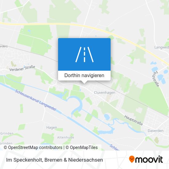 Im Speckenholt Karte