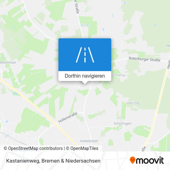 Kastanienweg Karte