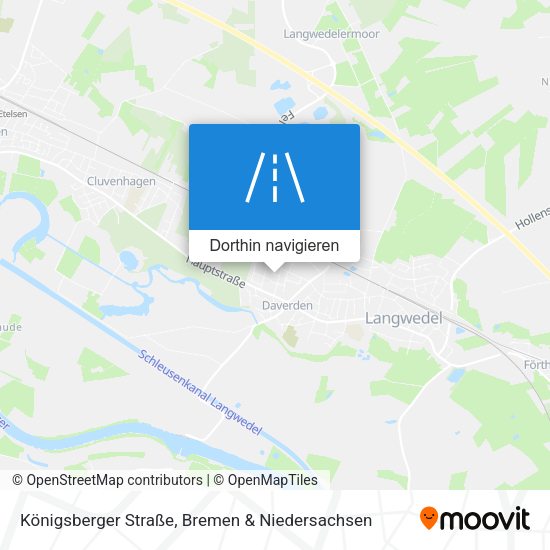 Königsberger Straße Karte