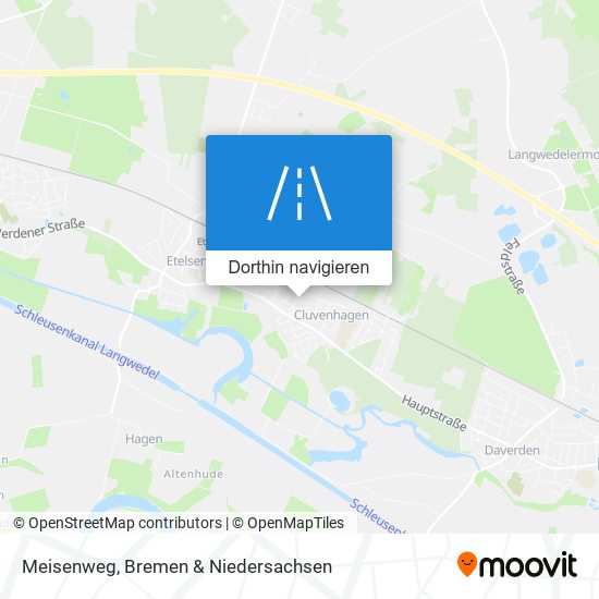 Meisenweg Karte