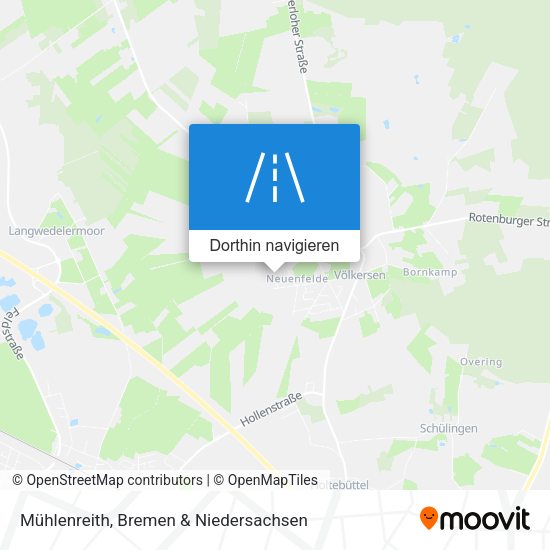 Mühlenreith Karte
