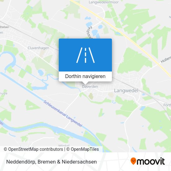Neddendörp Karte