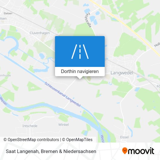 Saat Langenah Karte