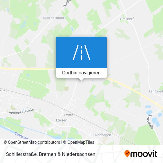 Schillerstraße Karte