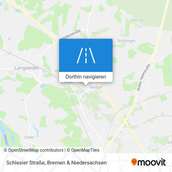 Schlesier Straße Karte