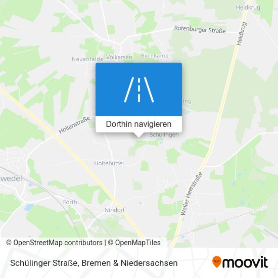 Schülinger Straße Karte