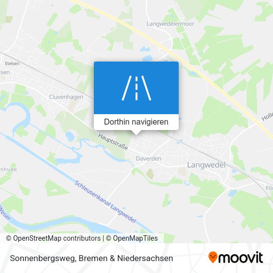 Sonnenbergsweg Karte