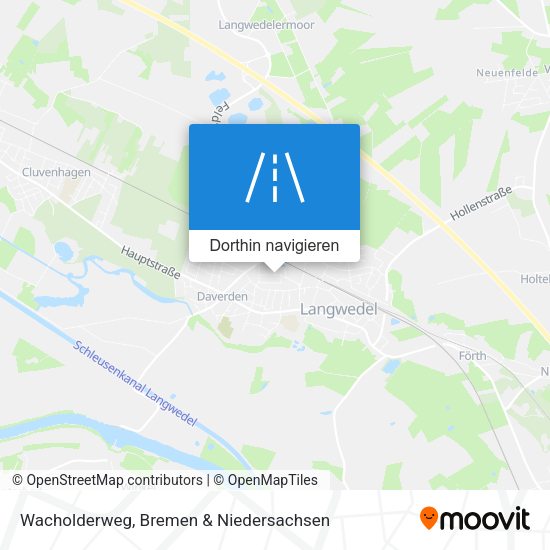 Wacholderweg Karte