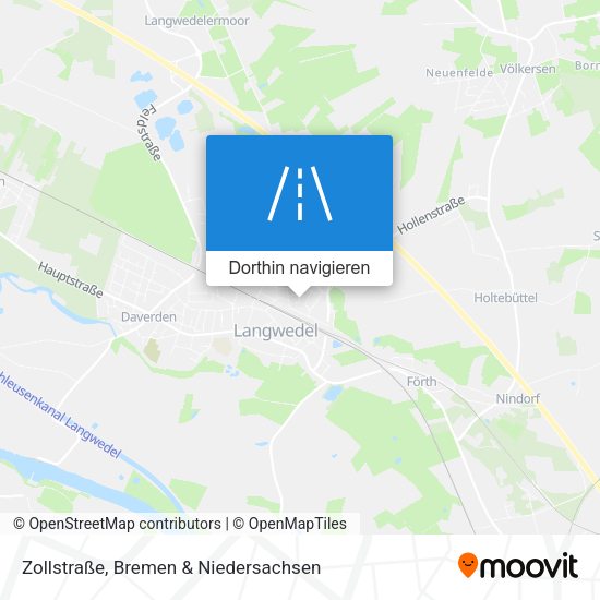 Zollstraße Karte
