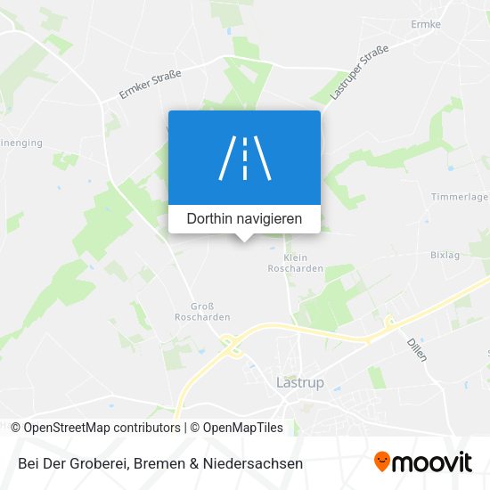 Bei Der Groberei Karte