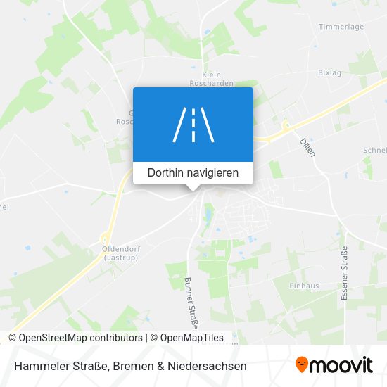 Hammeler Straße Karte
