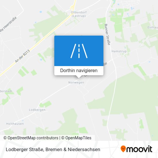 Lodberger Straße Karte