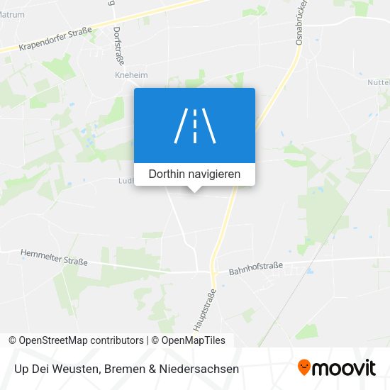 Up Dei Weusten Karte