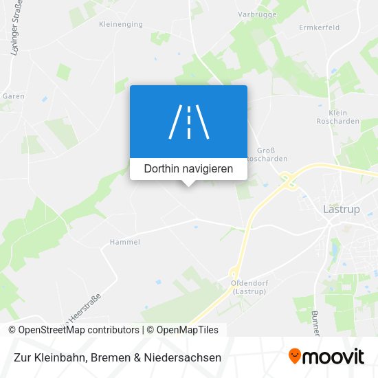 Zur Kleinbahn Karte