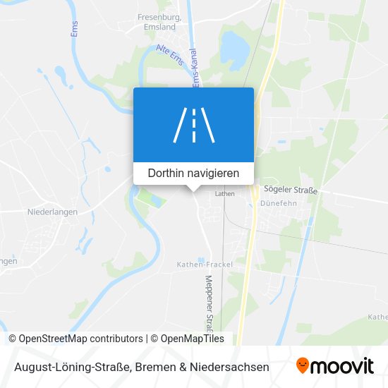 August-Löning-Straße Karte