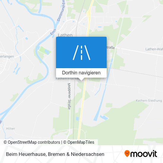 Beim Heuerhause Karte