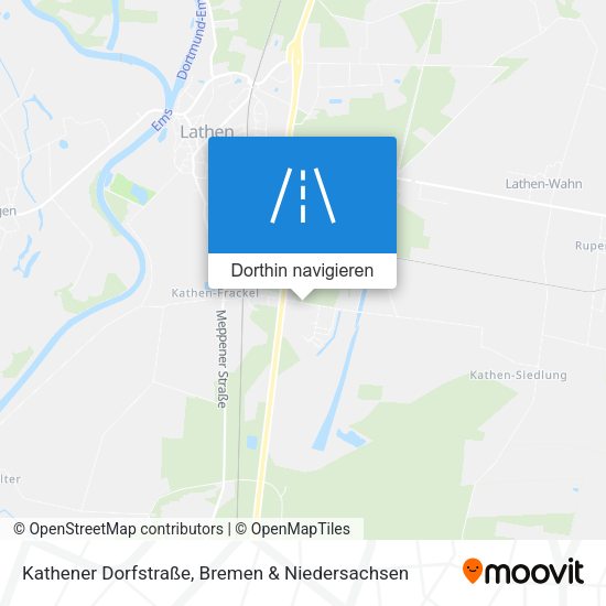 Kathener Dorfstraße Karte