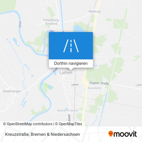 Kreuzstraße Karte
