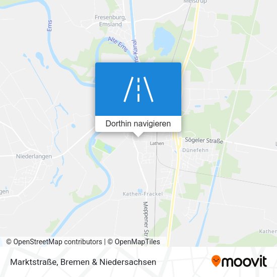 Marktstraße Karte