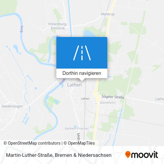 Martin-Luther-Straße Karte