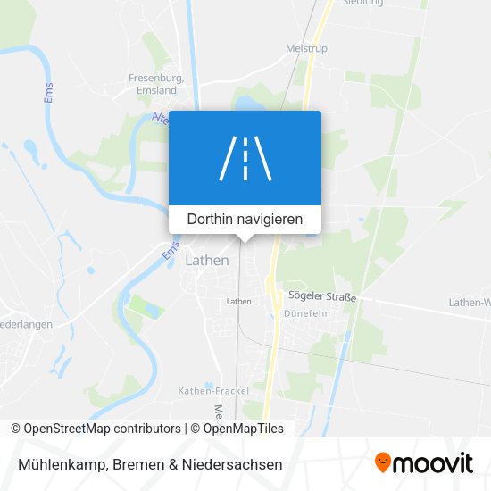Mühlenkamp Karte