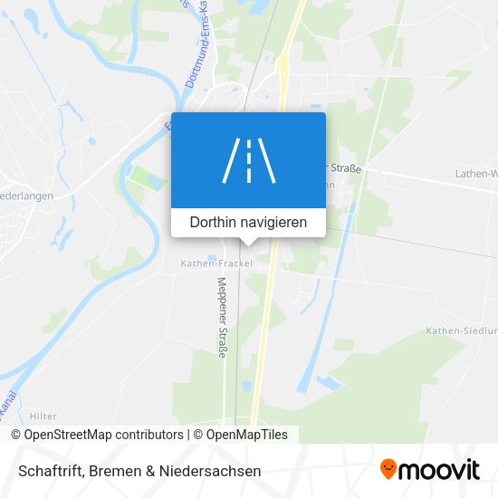 Schaftrift Karte