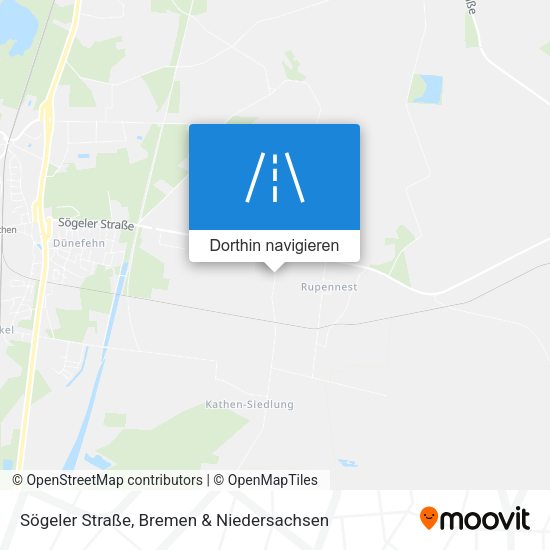 Sögeler Straße Karte