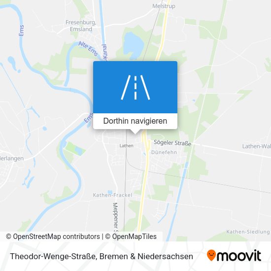Theodor-Wenge-Straße Karte