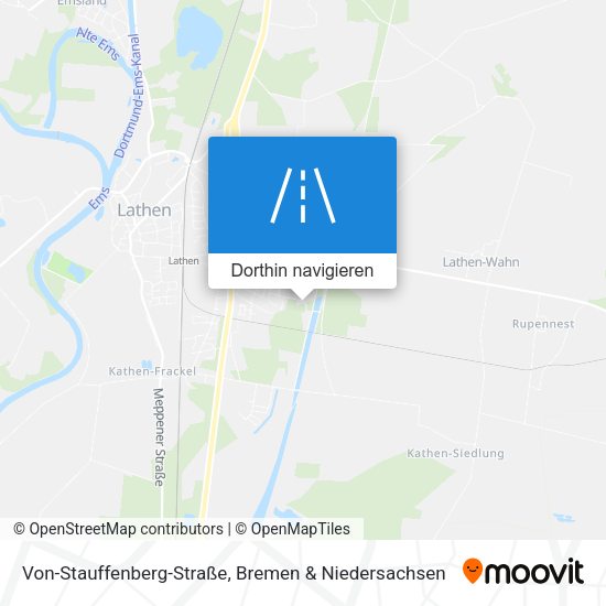 Von-Stauffenberg-Straße Karte