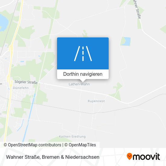 Wahner Straße Karte
