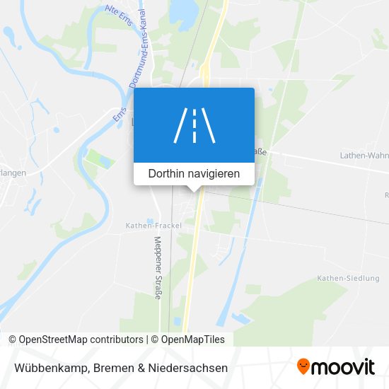 Wübbenkamp Karte