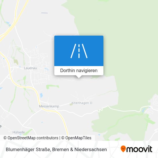 Blumenhäger Straße Karte