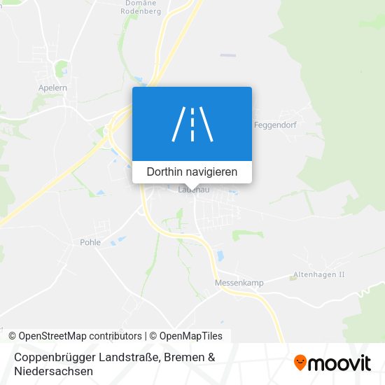 Coppenbrügger Landstraße Karte