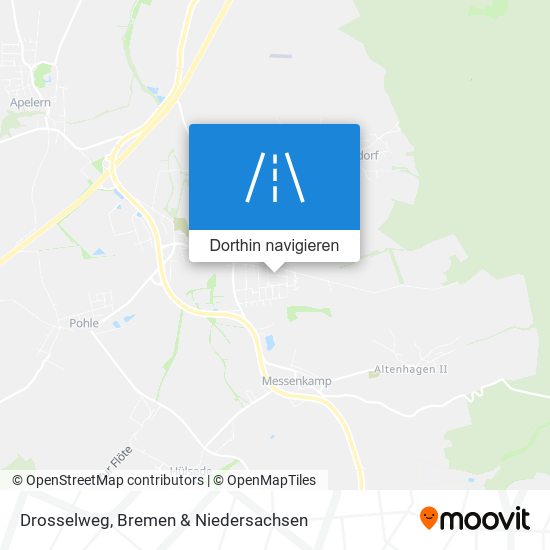 Drosselweg Karte