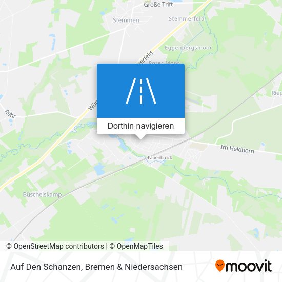 Auf Den Schanzen Karte