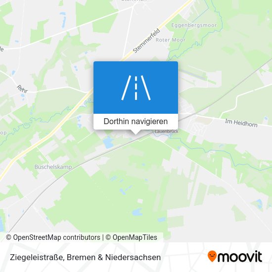 Ziegeleistraße Karte