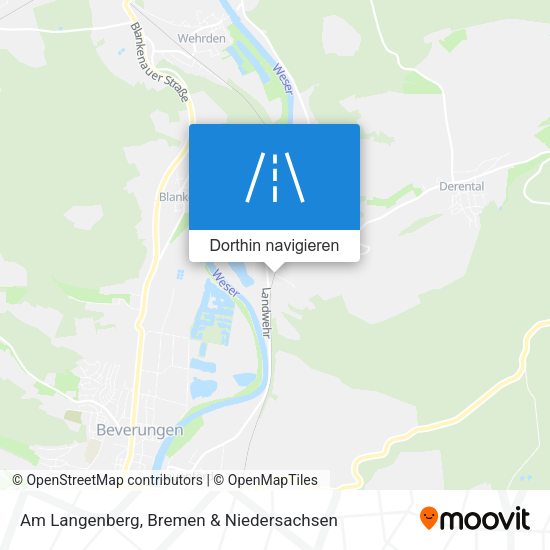 Am Langenberg Karte