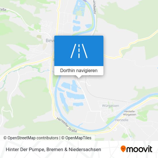 Hinter Der Pumpe Karte