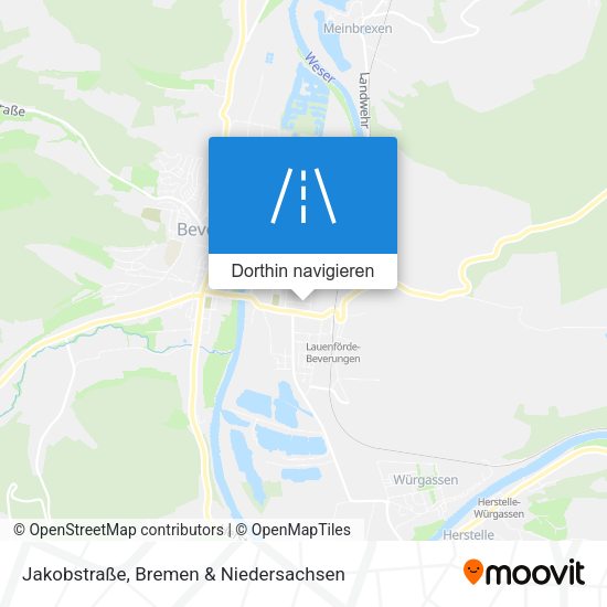 Jakobstraße Karte