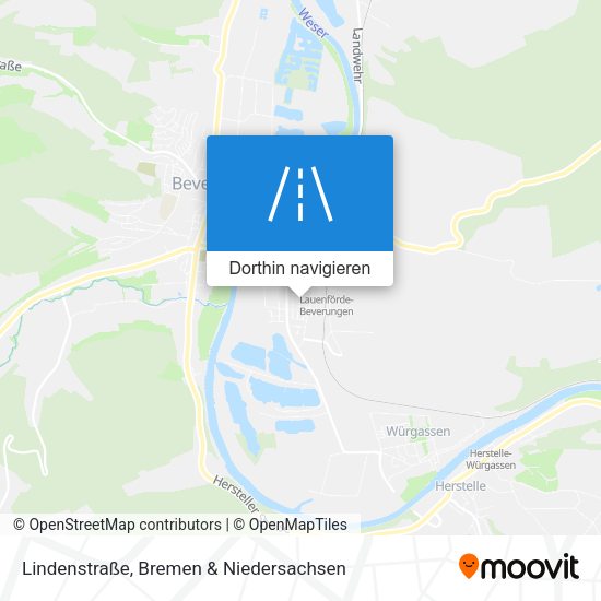 Lindenstraße Karte